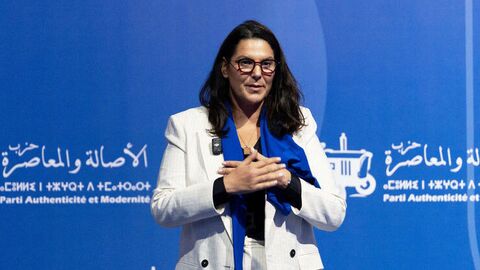 Fas'ın önde gelen kadın siyasetçilerinden Fatima Zahra El Mansuri, ülkenin