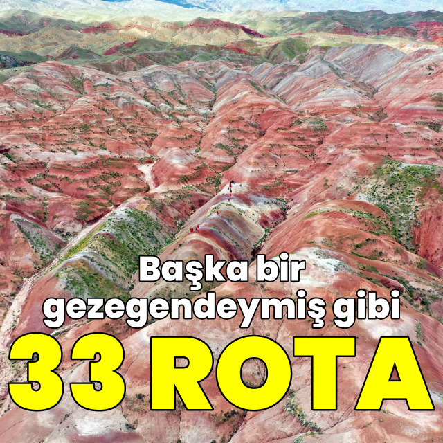Başka bir gezegendeymiş gibi hissettiren 33 rota
