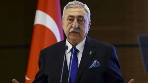 Türkiye Esnaf ve Sanatkarları Konfederasyonu (TESK) Genel Başkanı Bendevi Palan…