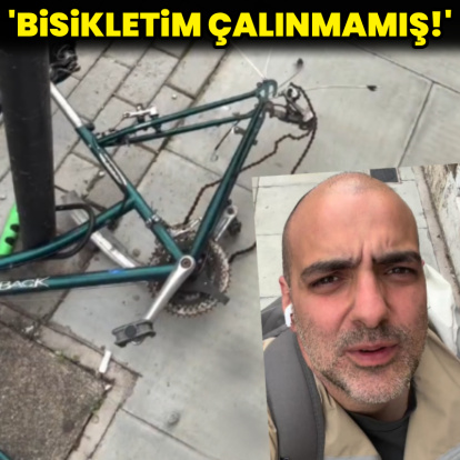 "Bisikletim çalınmamış!"
