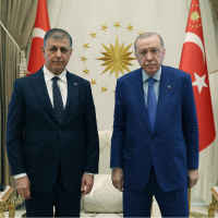 Cumhurbaşkanı Erdoğan, Cemil Tugay'ı kabul etti
