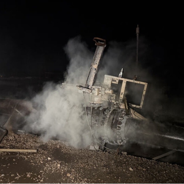 Suriye'de gaz hattında patlama