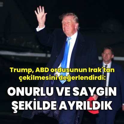"Irak'tan onurlu ve saygın şekilde ayrıldık"