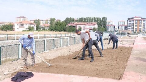 Sorgun'da taze bisiklet yolları
