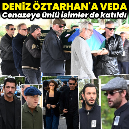 Öztarhan'a veda: Ünlü isimler cenazeye katıldı