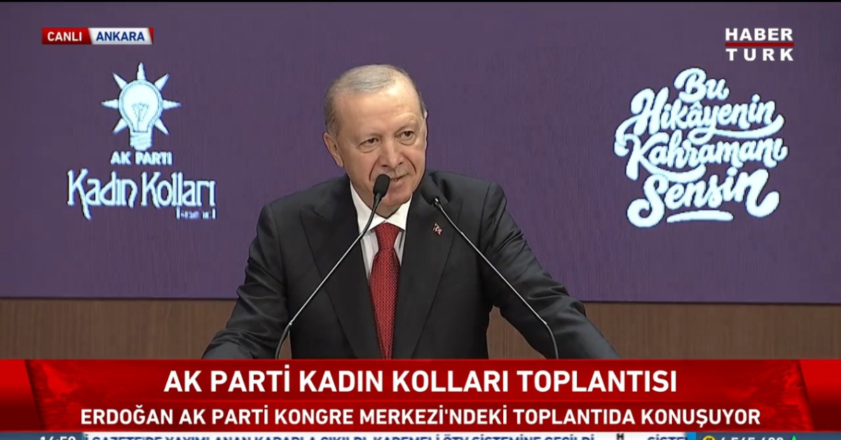 Cumhurbaşkanı Erdoğan'dan açıklamalar