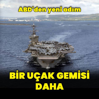 ABD'den bir uçak gemisi daha