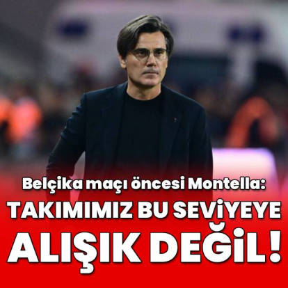 "Takımımız bu seviyelerde oynamaya alışık değil"