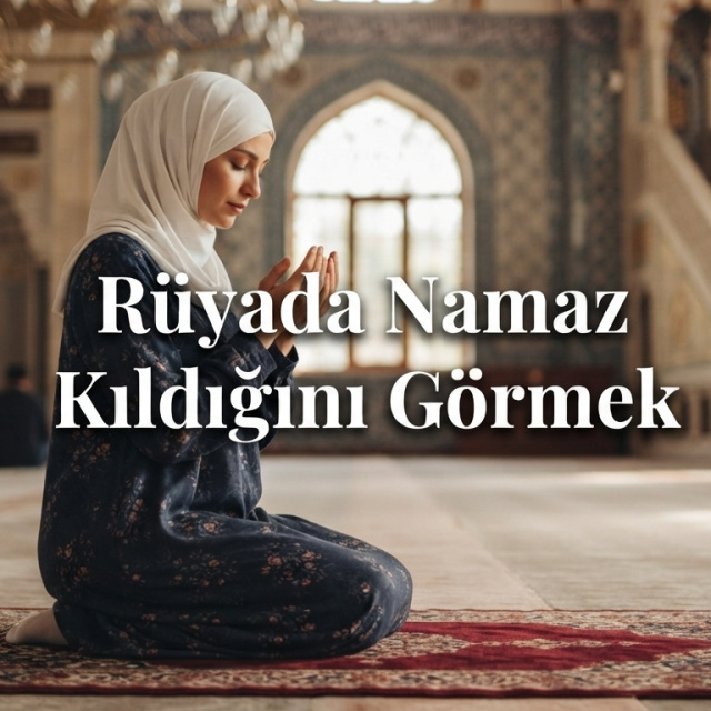Rüyada namaz kıldığını görmek ne anlama gelir?
