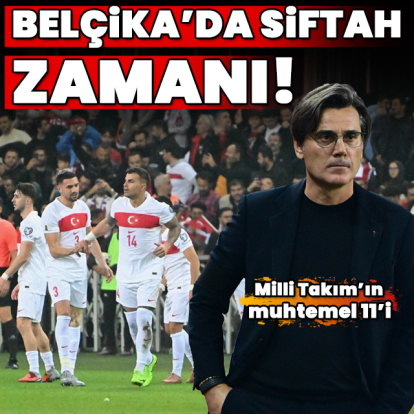 Belçika'da siftah zamanı!