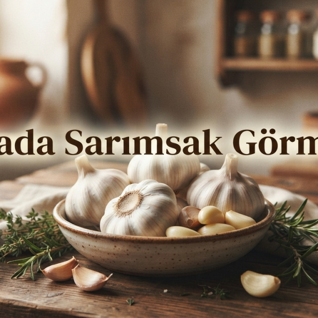 Rüyada sarımsak görmek ne anlama gelir?