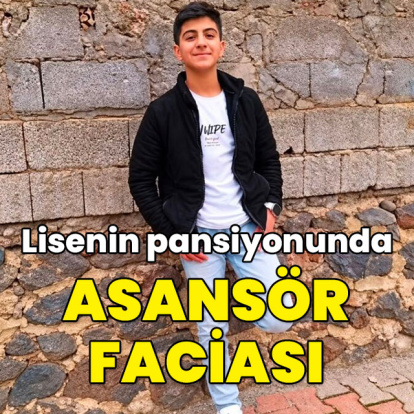 Lisenin pansiyonunda asansör faciası!