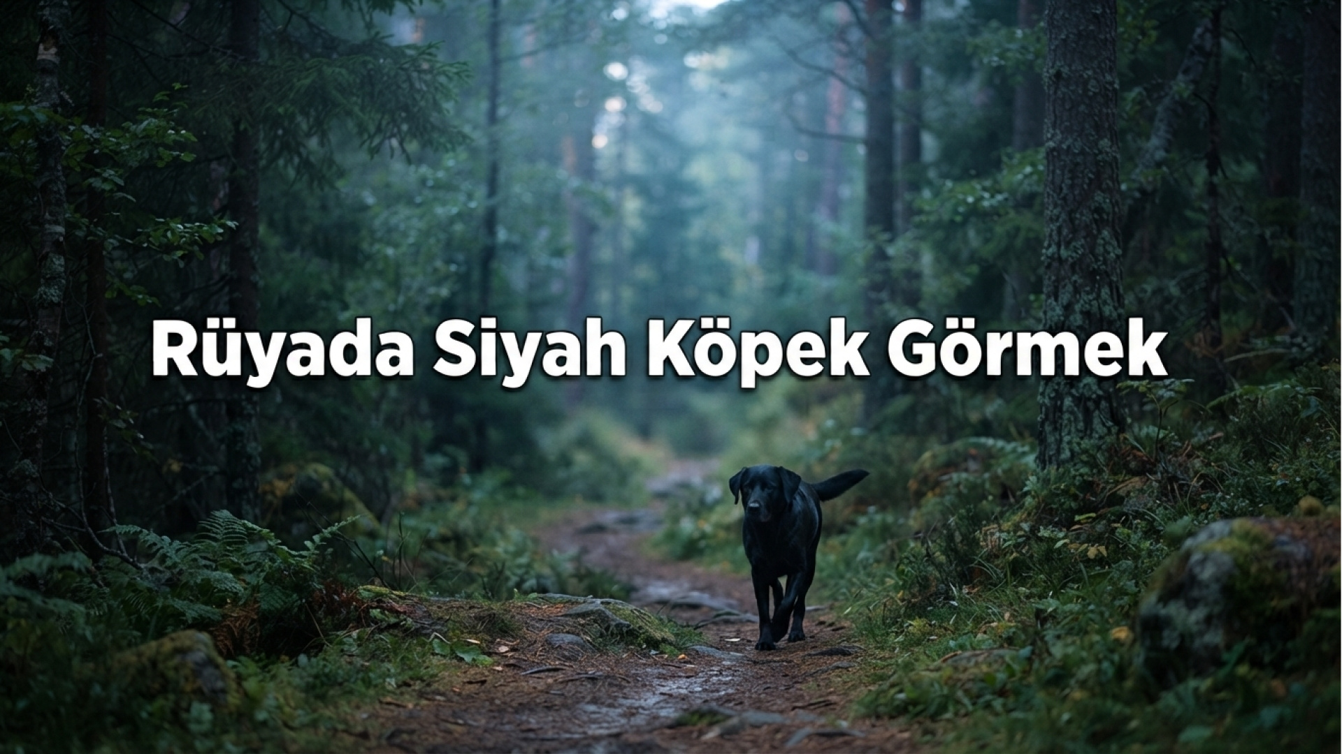Rüyada siyah köpek görmek ne anlama gelir?