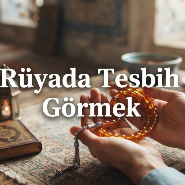 Rüyada tesbih görmek ne anlama gelir?