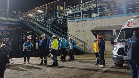 Manisa’nın Soma ilçesinde 5 işçinin hayatını kaybettiği maden göçüğüne