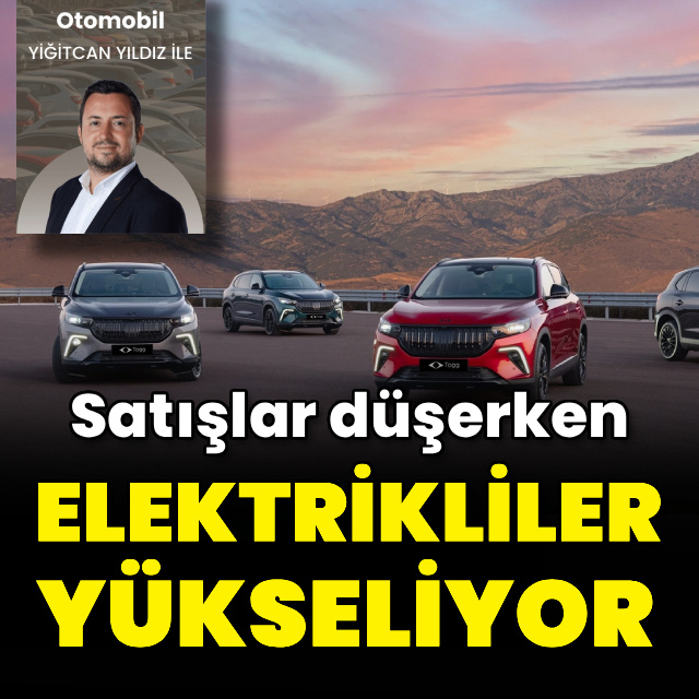 Daralan pazarda elektrikliler yükseldi