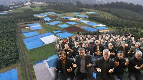 Üreticiler bu kez "güneş duası" yaptı