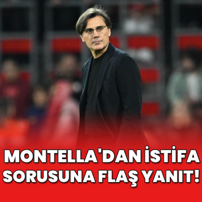 Montella'dan istifa sorusuna yanıt!