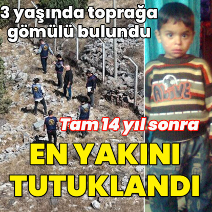 3 yaşındaki Yakup'un ölümünde en yakını tutuklandı