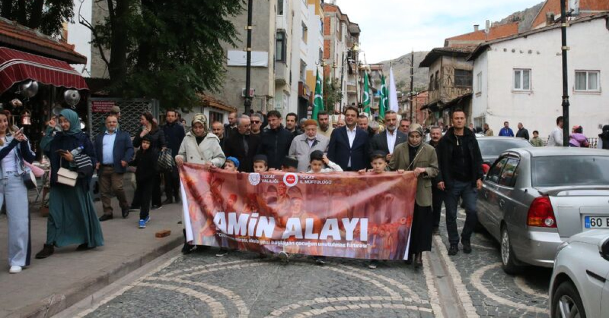 Tokat'ta "Amin Alayı ve Bed-i Besmele" merasimi