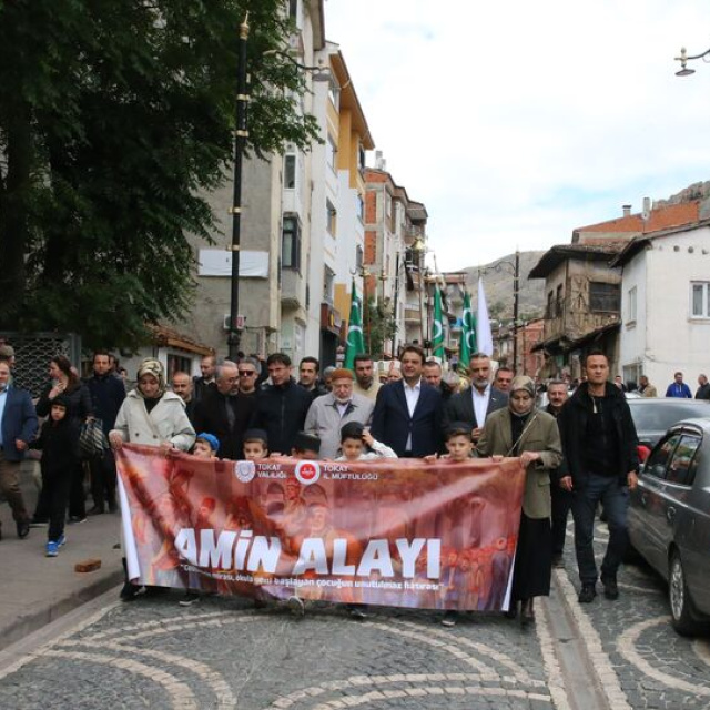 Tokat'ta "Amin Alayı ve Bed-i Besmele" merasimi