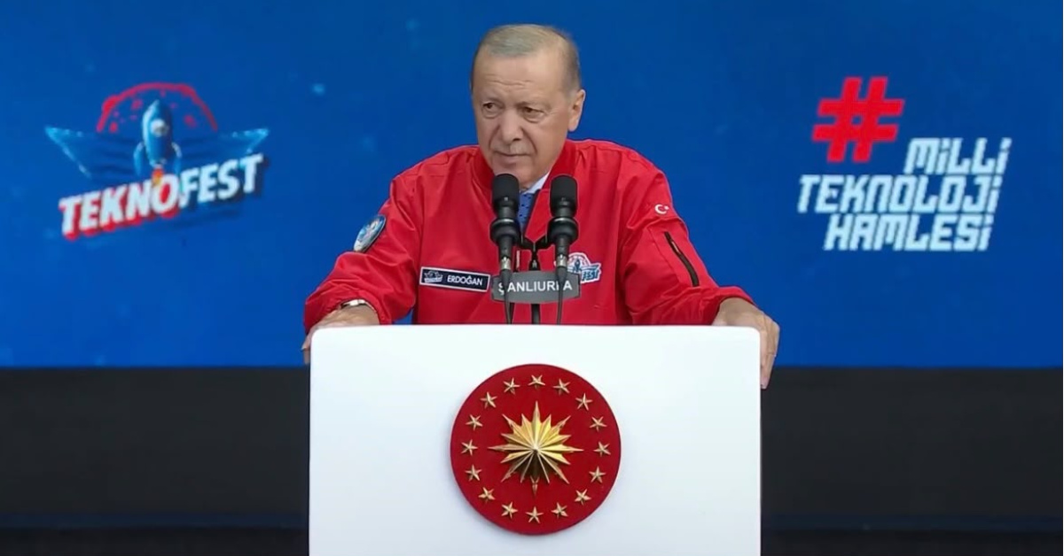Cumhurbaşkanı Erdoğan TEKNOFEST'te