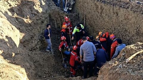 Ankara'da göçükte muhtar öldü