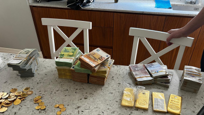 Mersin soruşturmasında evden servet çıktı