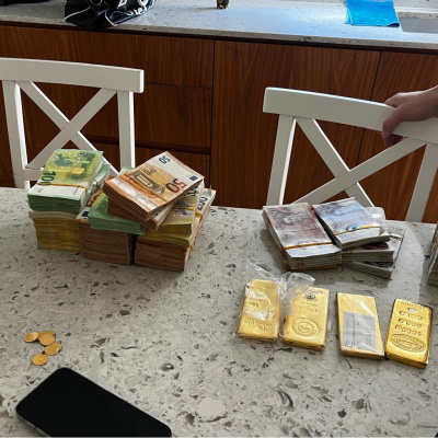 Mersin soruşturmasında evden servet çıktı