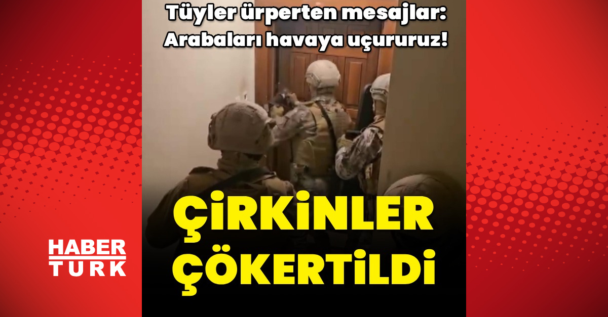 “Çirkinler” operasyonunda 5 gözaltı