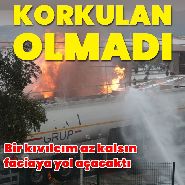 Benzin istasyonunda yangının nedeni belli oldu