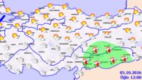 Son dakika haberler: Bugün hava nasıl olacak? Güneyde sağanak, kuzeyde fırtına: Hava sıcaklıkları düşmeye devam ediyor – 4 Ekim 2026 hava durumu | Son dakika haberleri
