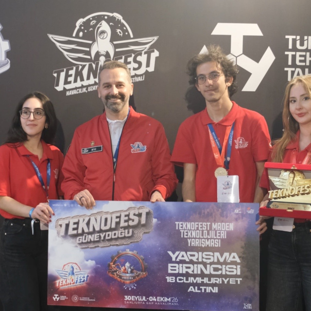 TEKNOFEST'te maden teknolojileri yarıştı