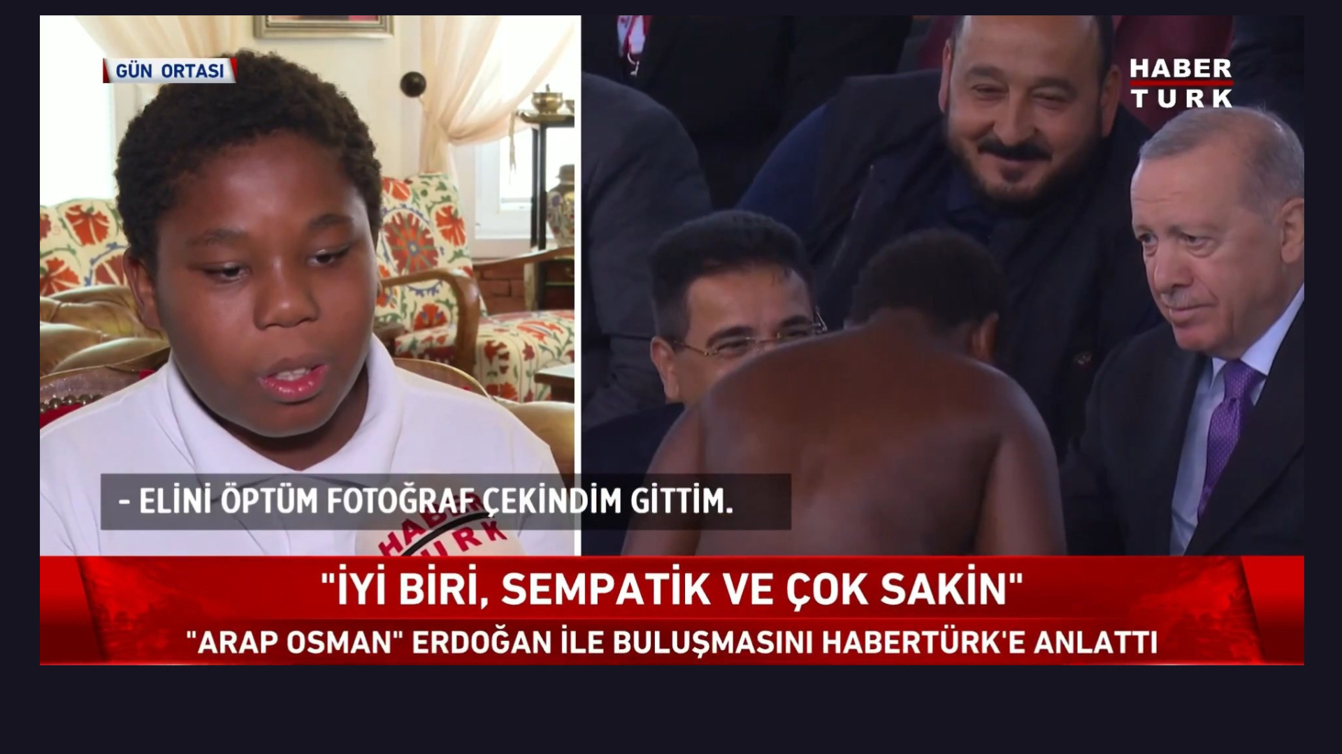 "O görüşmeyi Habertürk'e anlattı"