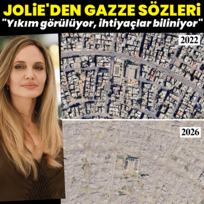 Angelina Jolie'den Gazze sözleri