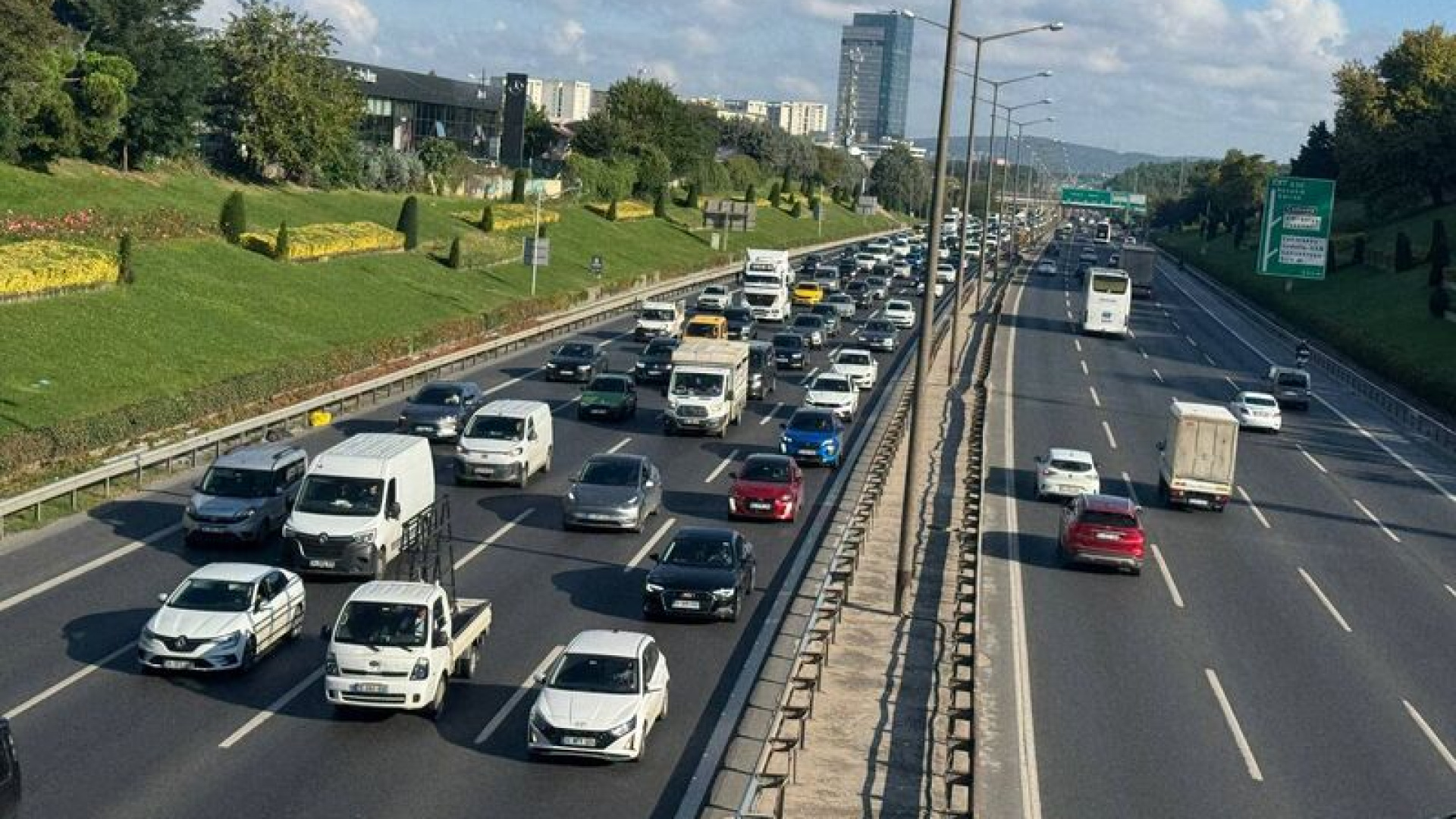 İstanbul'da pazartesi trafiği!