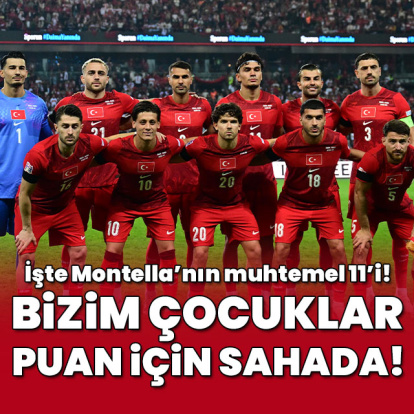 İşte A Milli Takım'ın muhtemel 11'i!