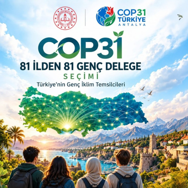 COP31 için 81 ilden 81 genç delege belirlenecek