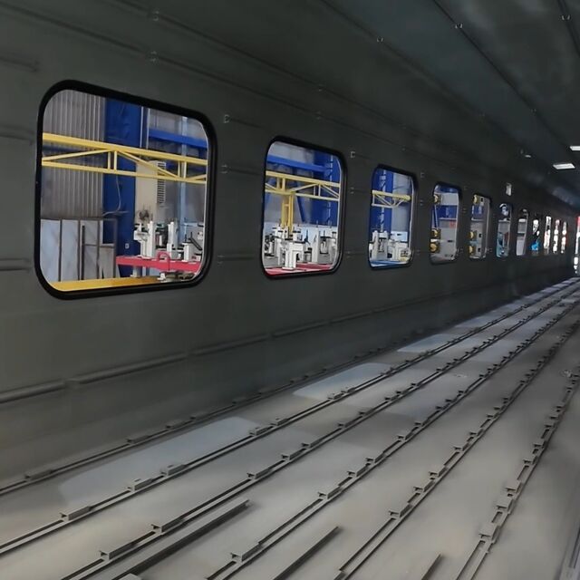 Milli Hızlı Trenin ikinci seti üretiliyor