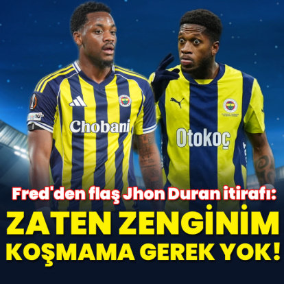 "Ben zaten zenginim koşmama gerek yok!"