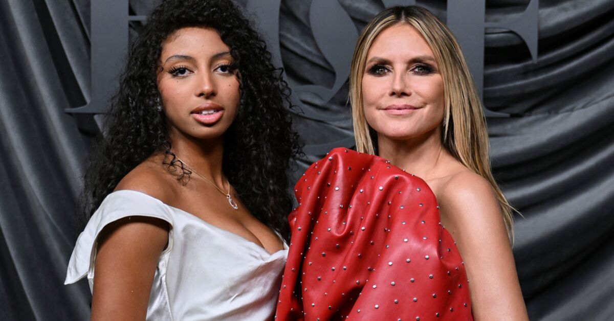 Heidi Klum 16 yaşındaki kızı Lou Samuel ile Paris Moda Haftası'nda
