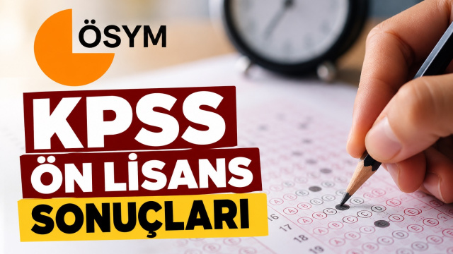 KPSS Ön Lisans sonuç tarihi belli oldu!