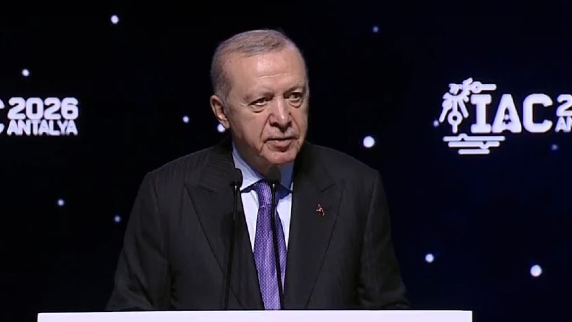 Cumhurbaşkanı Erdoğan: Türkiye'nin uzay yarışında geri kalmasına müsaade etmedik