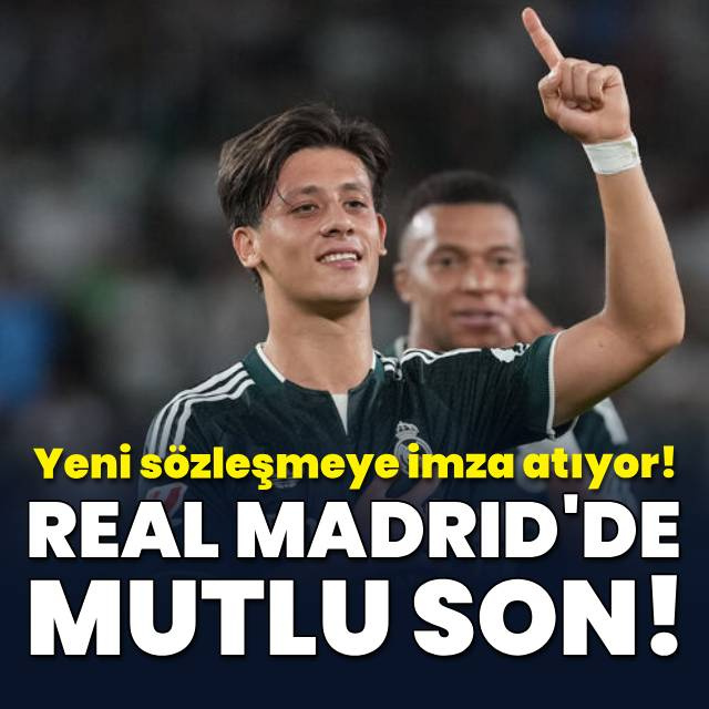 R.Madrid Arda'yla nikah tazeliyor!