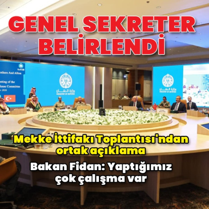 Mekke İttifakı'nın genel sekreteri belli oldu