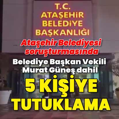 5 kişi tutuklandı