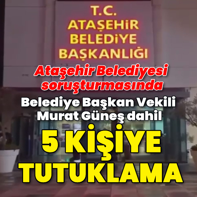 5 kişi tutuklandı