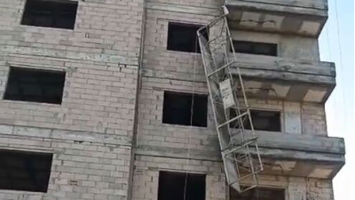 İnşaat işçisi kardeşler iskeleden düştü: 1 ölü, 1 yaralı
