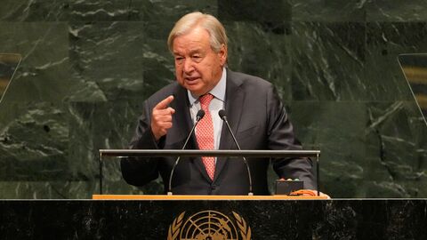 Guterres'ten Gazze'de 'kalıcı ateşkes' çağrısı