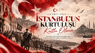 6 Ekim İstanbul'un Kurtuluşu mesajları